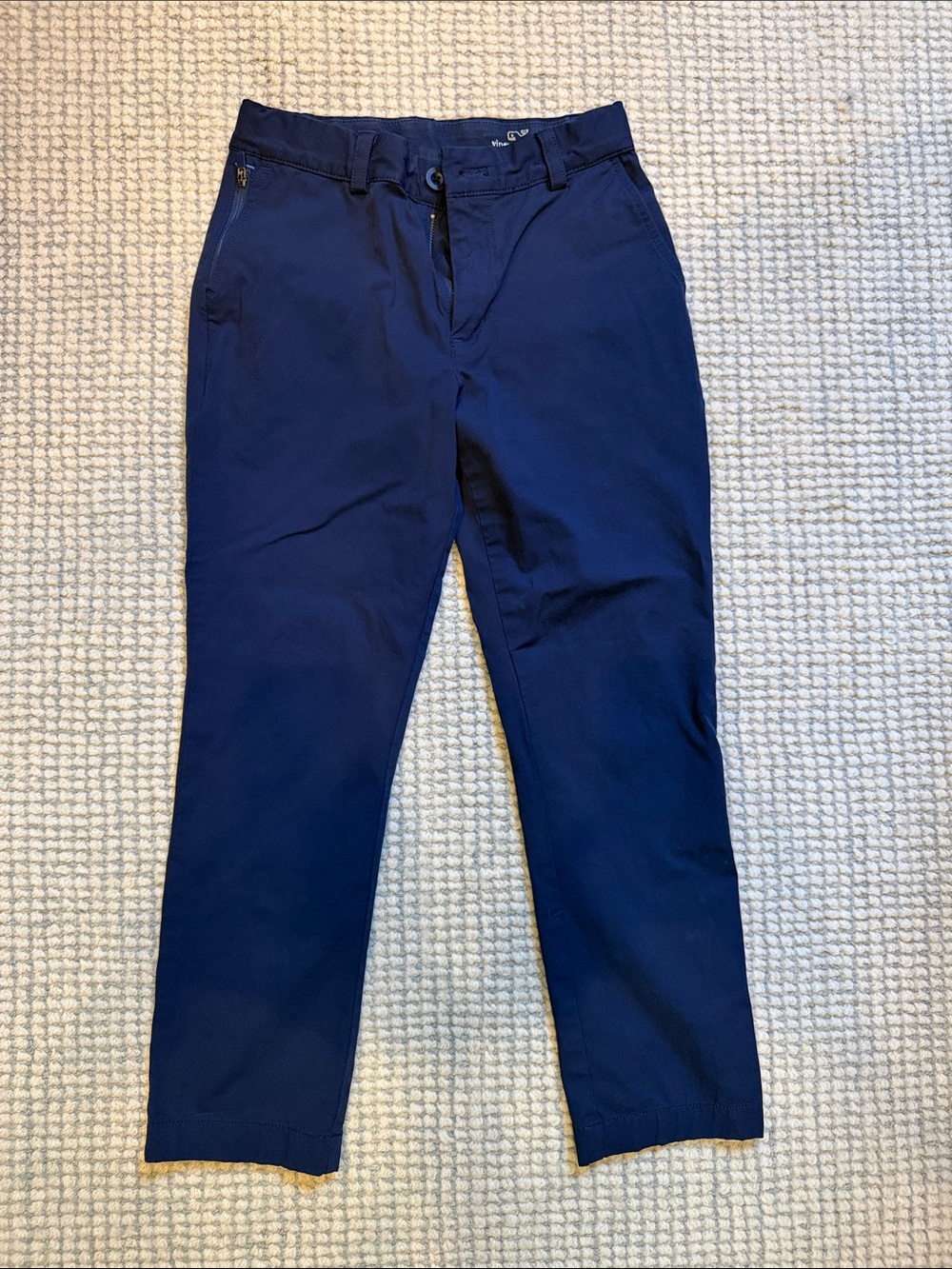 Vineyard Vines Boys size 8 Performance Pants Navy